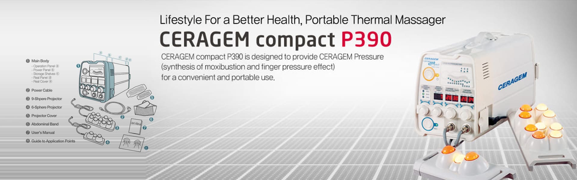 Ceragem P390 Thermal Massager