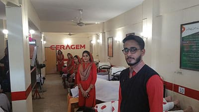 ceragem pakistan events by Hamid Faridi Healthcare DHA Center