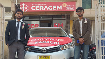 ceragem pakistan events by Hamid Faridi Healthcare DHA Center