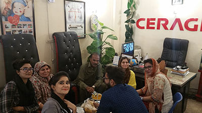 ceragem pakistan events by Hamid Faridi Healthcare DHA Center