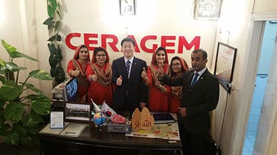 ceragem pakistan events by Hamid Faridi Healthcare DHA Center