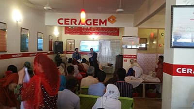 ceragem pakistan events by Hamid Faridi Healthcare DHA Center