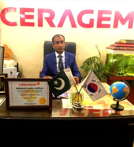 Nasir Sheikh, Director Ceragem DHA Pakistan